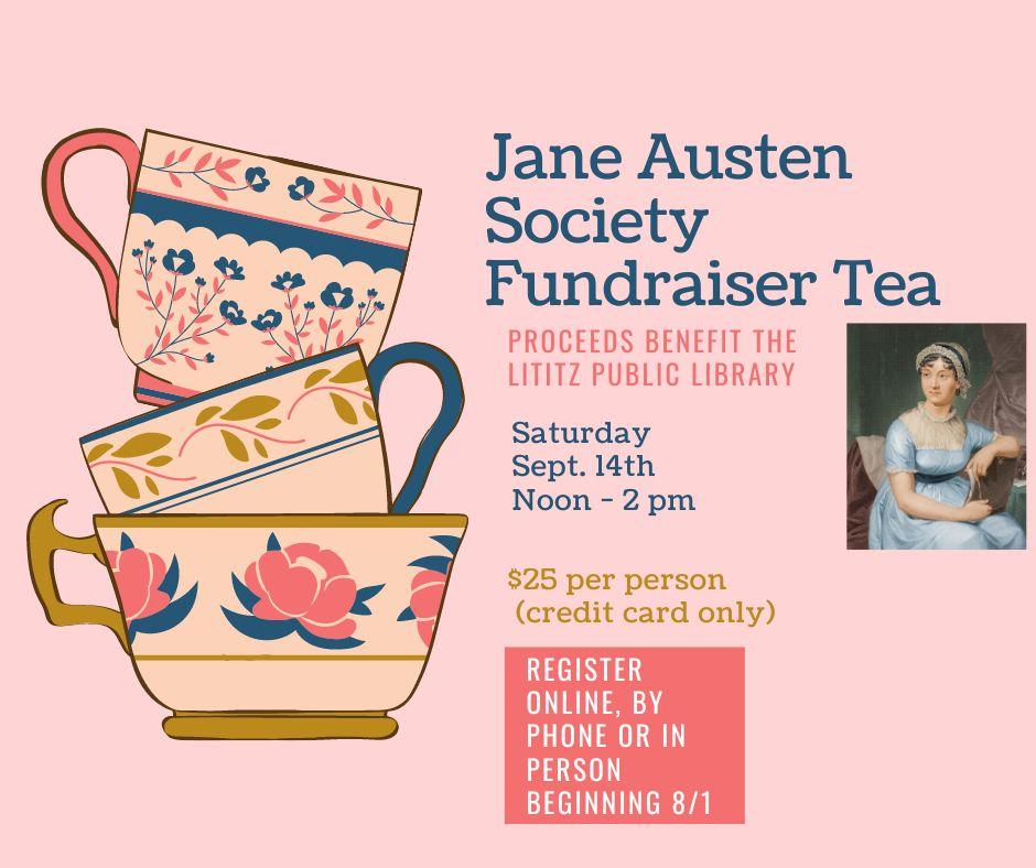 Jane Austen Society Fundraising Tea