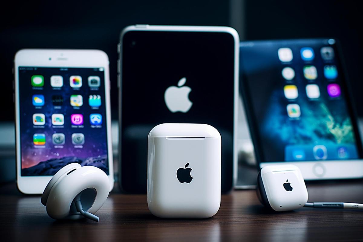 Photo of apple products