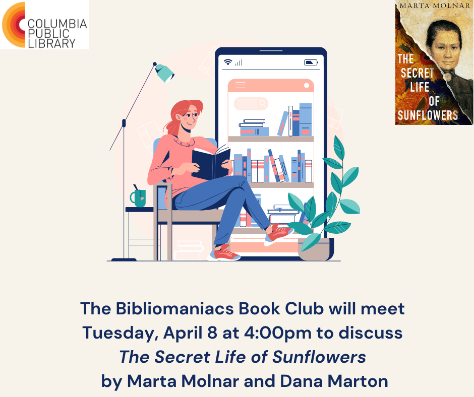 Bibliomaniacs Book Club Flyer