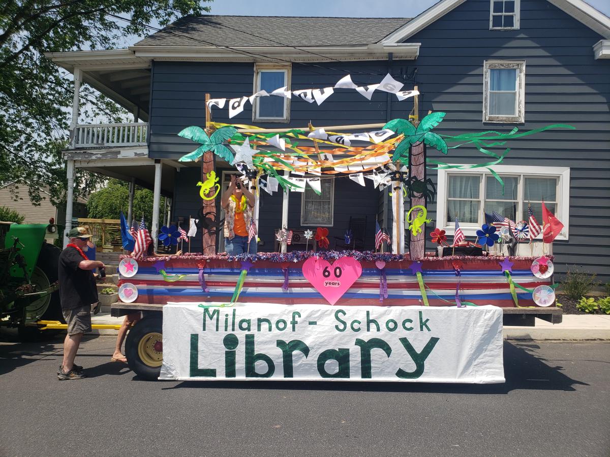 Picture of Library parade float 2024