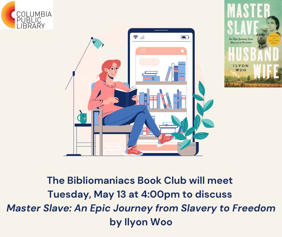 Bibliomaniacs Book Club Flyer 