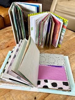 Photo of hardbound journals