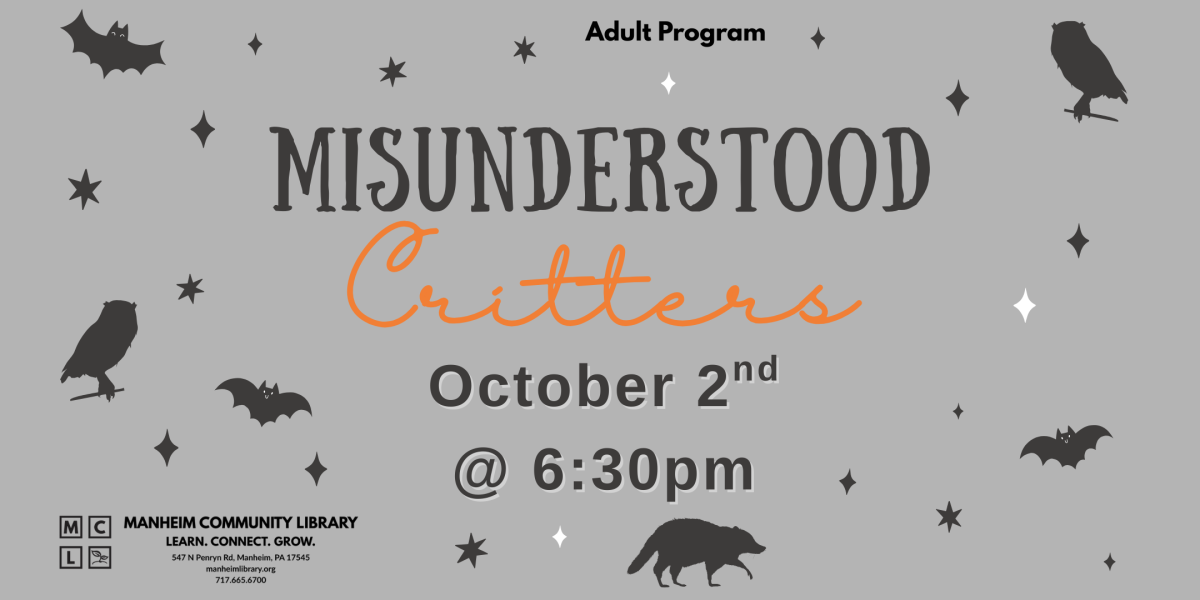 Misunderstood Critters image with the date and time.