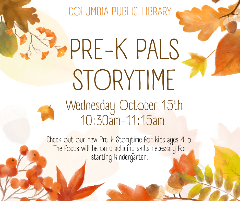 Pre-K Pals flyer