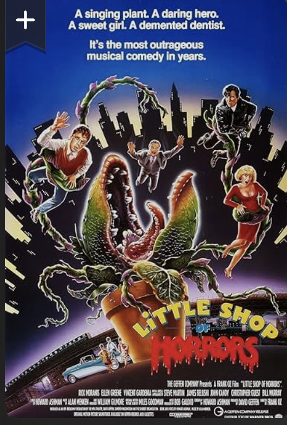 Movie poster of Little Shop of Horrors