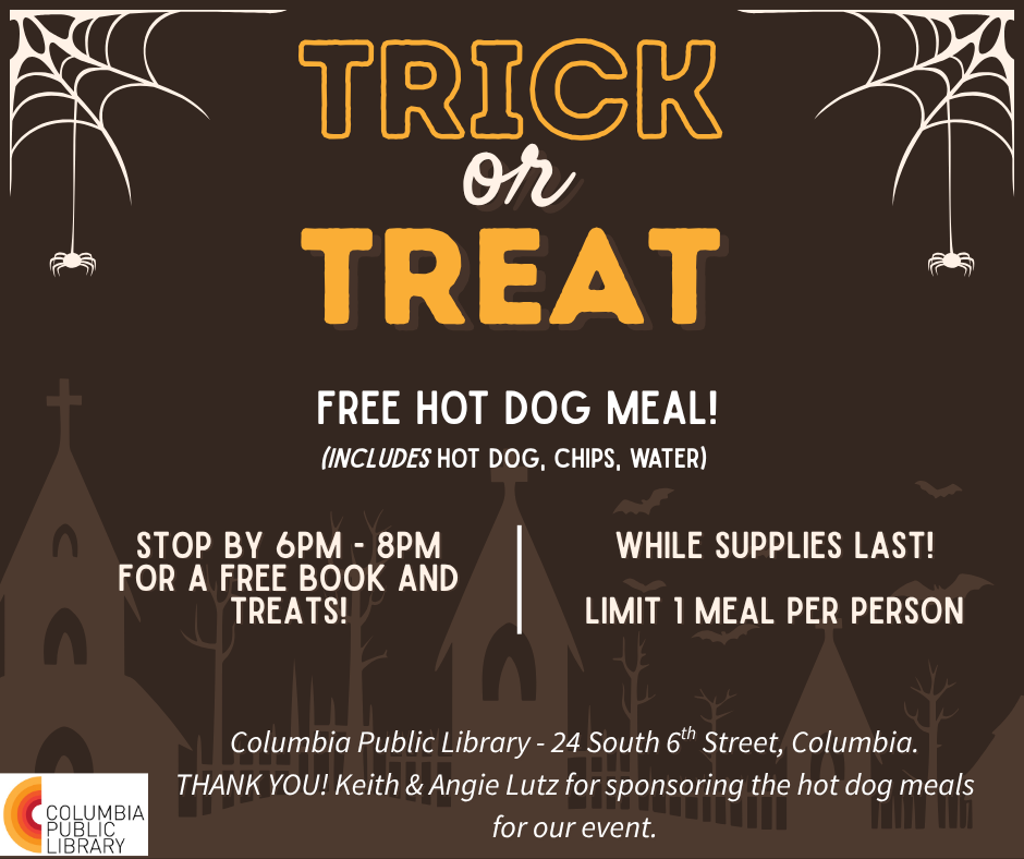 Trick or Treat flyer