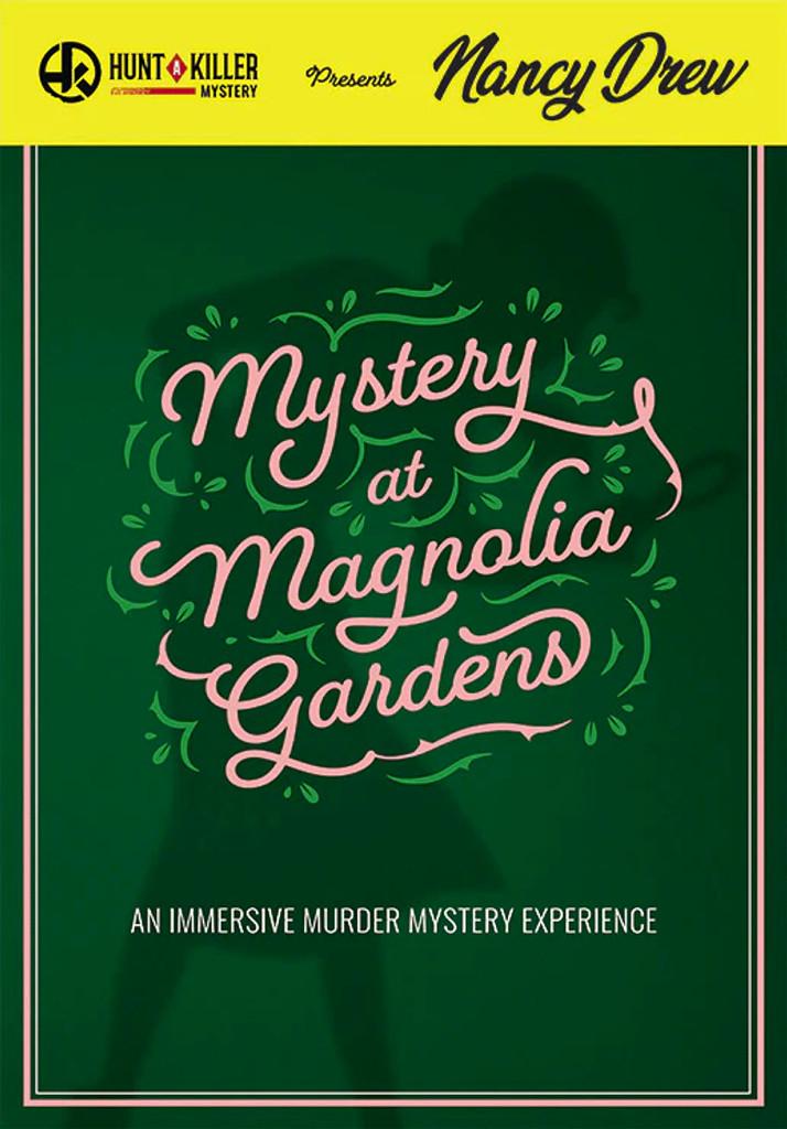 Cover of the game "Hunt a Killer Nancy Drew: Mystery at Magnolia Gardens" 