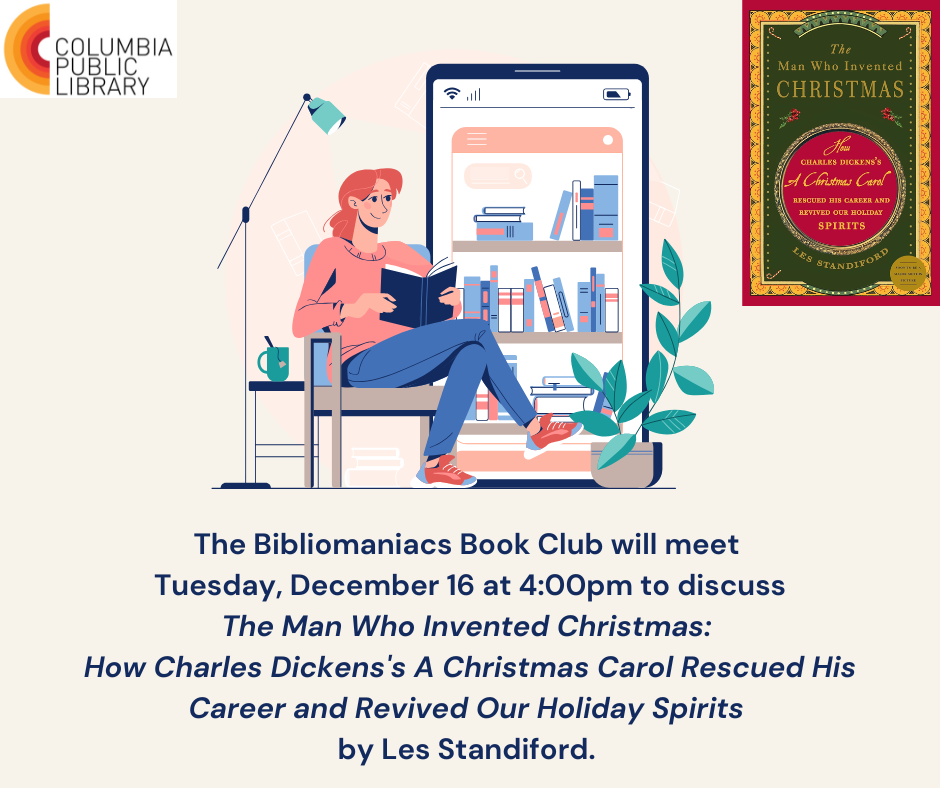 Bibliomaniacs Book Club Flyer