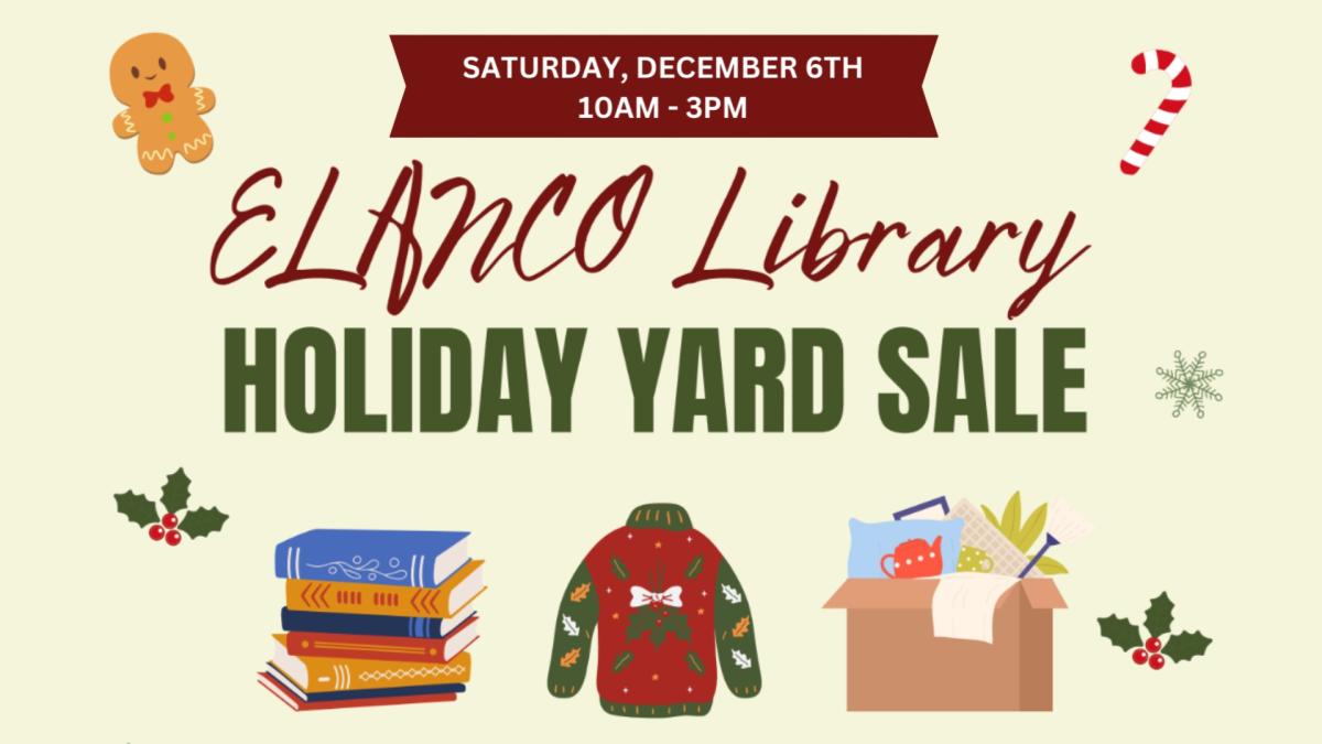 ELANCO Library Holiday Yard Sale