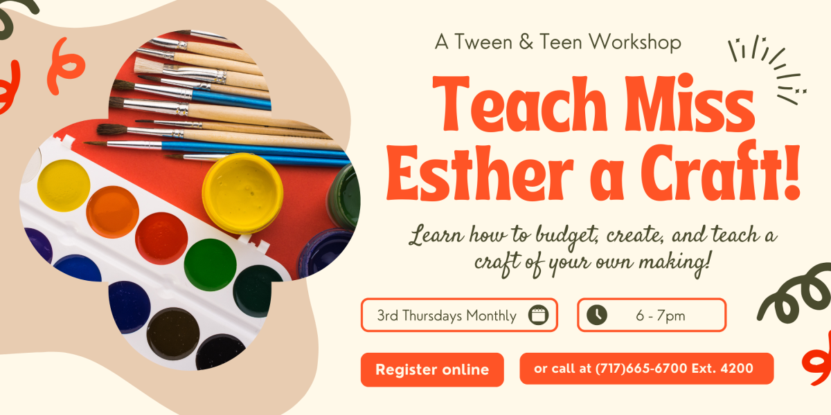 Image for Teach Miss Esther a Craft Program