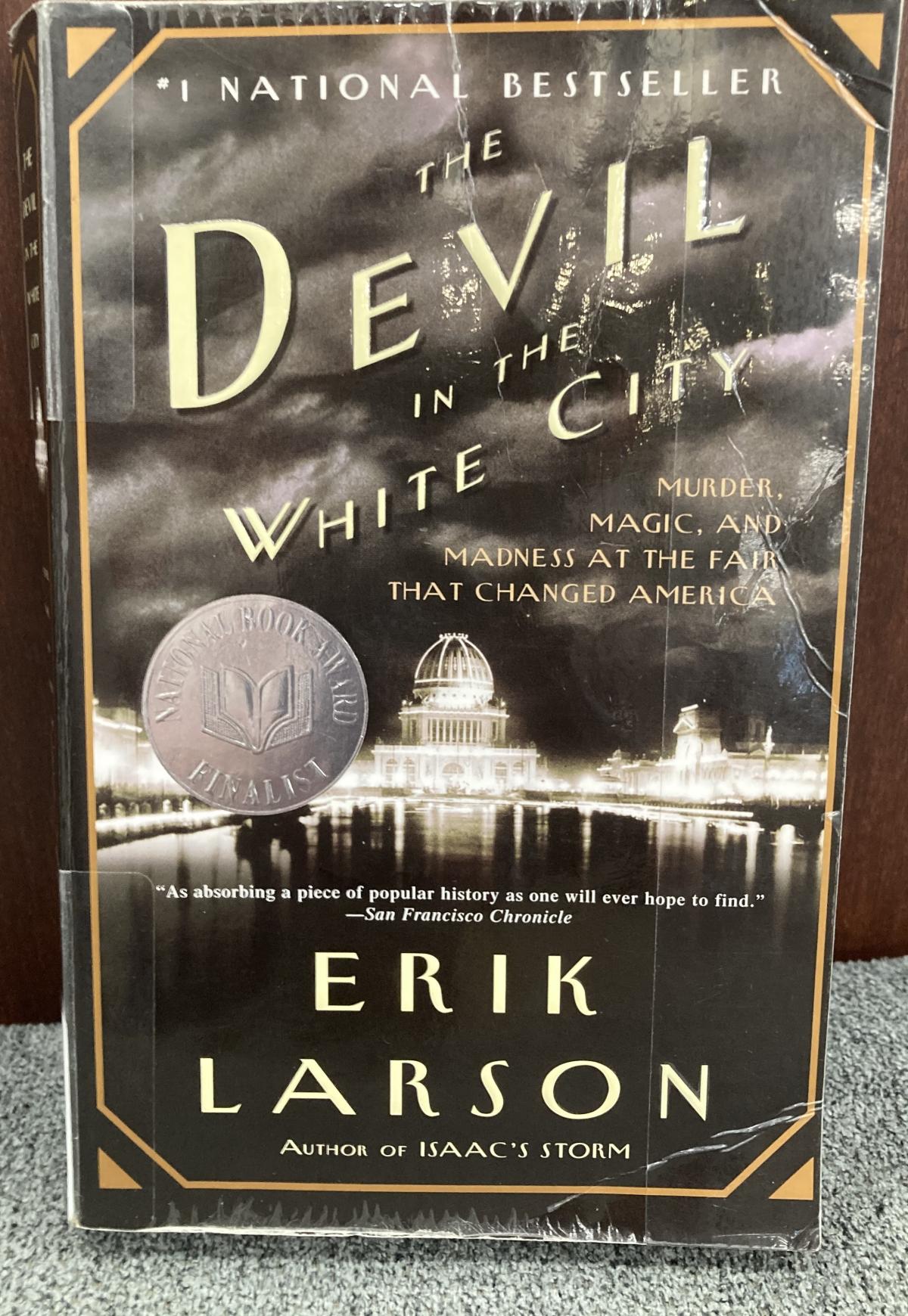 Cover art for The Devil in the White City by Erik Larsen