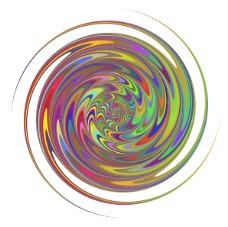 Spin art clipart