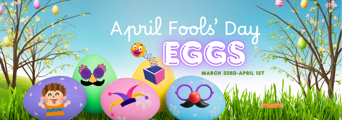 Pick an Egg Find your genre! march 23rd -April 1st