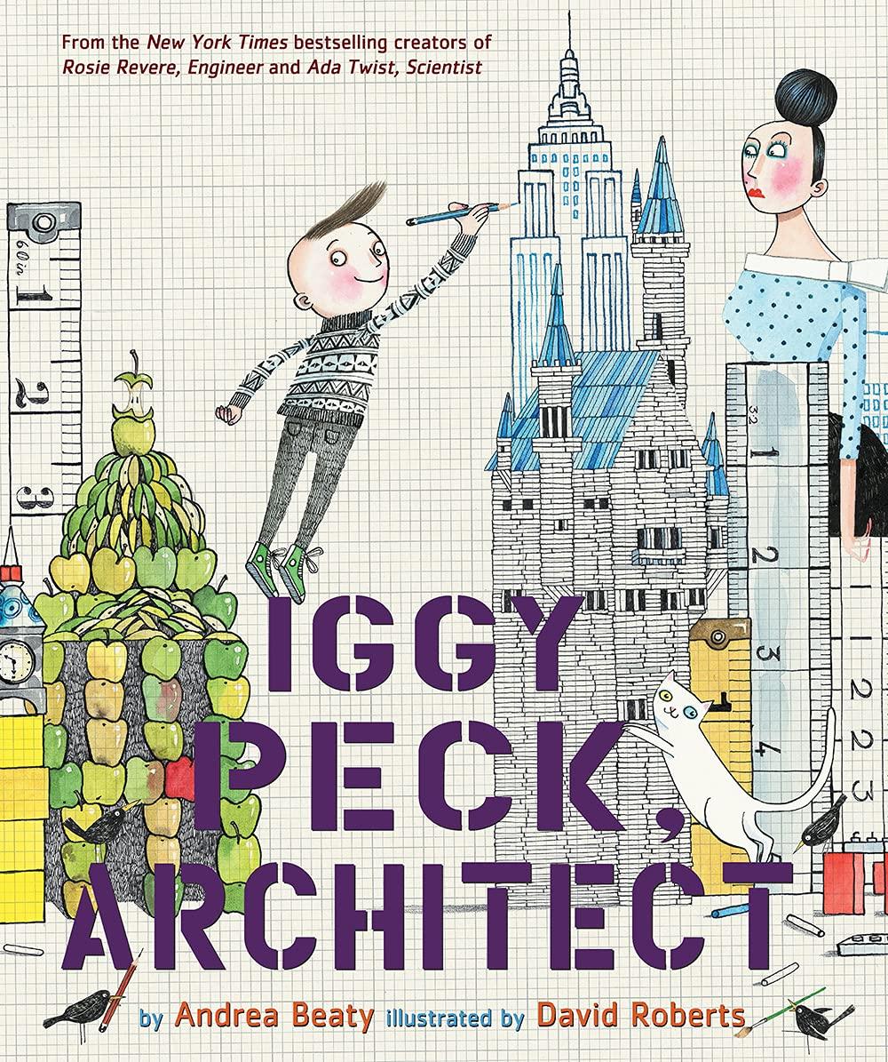 Photo of cover of Iggy Peck, Architect