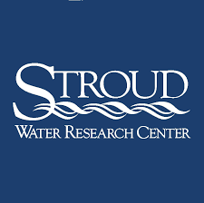 Stroud Water Research Center logo on a blue background